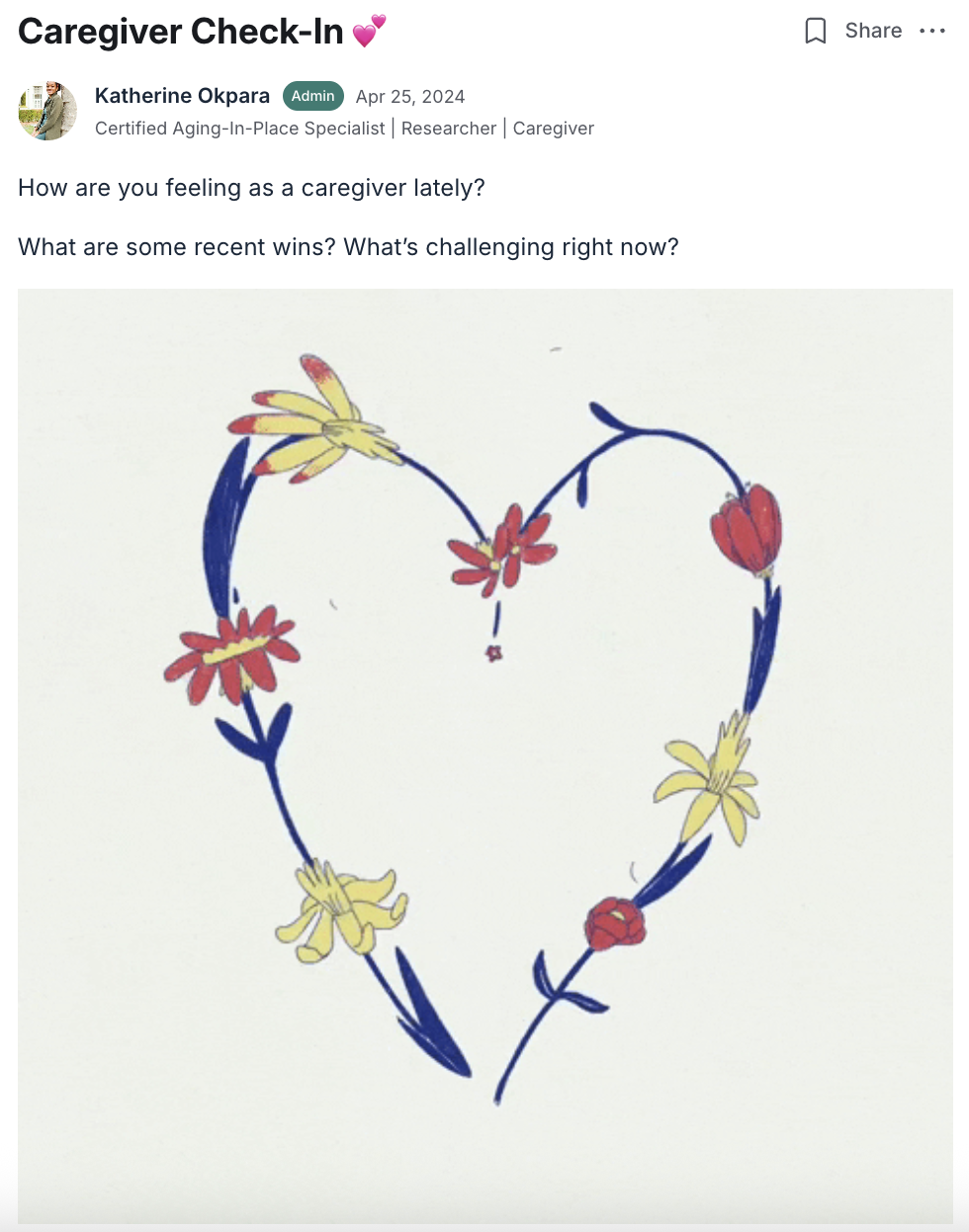 caregiver check-in