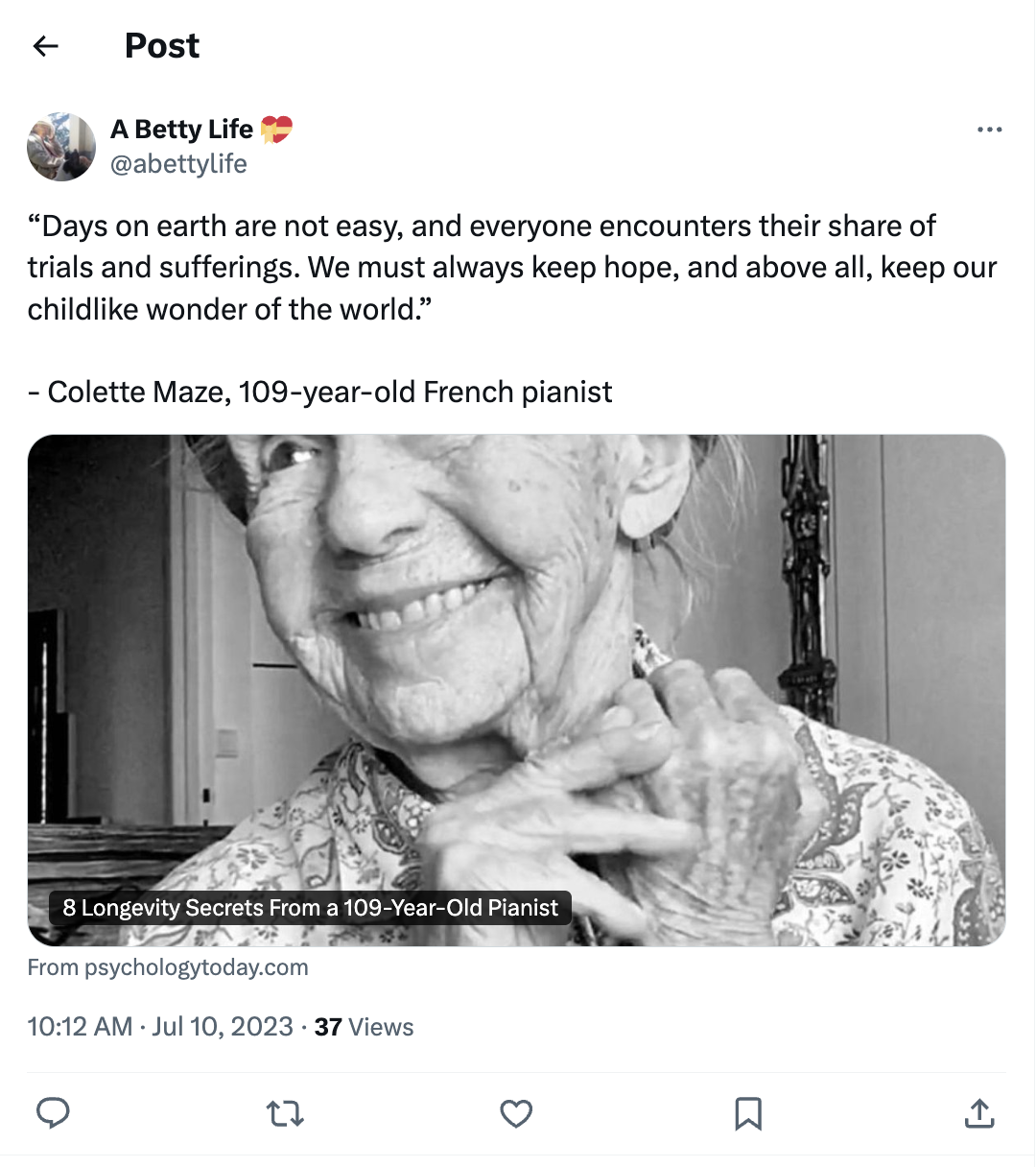 who betty was